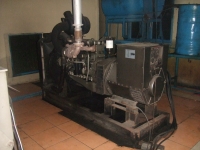 ジャトロファ油を使用する発電機