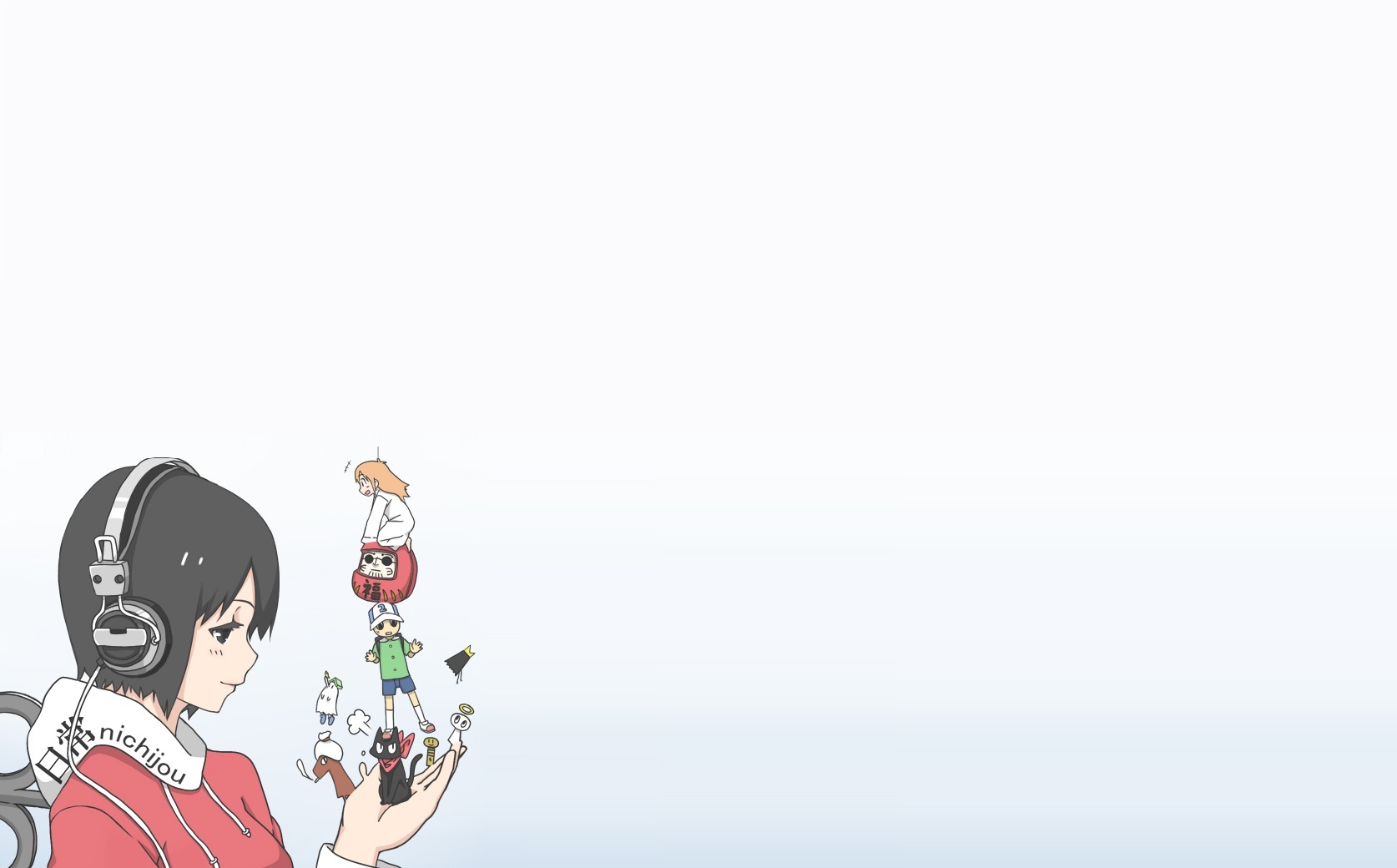 日常 東雲なの はかせ 阪本 ビスケット2号 Nichijou Shinonome Nano Hakaze Sakamoto Biscuit No 2 31 壁紙 厳選アニメ壁紙 アルチビオ Anime Wallpaper