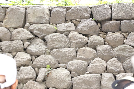 江戸城外堀の石垣