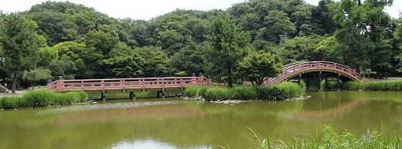 称名寺の平橋と反橋