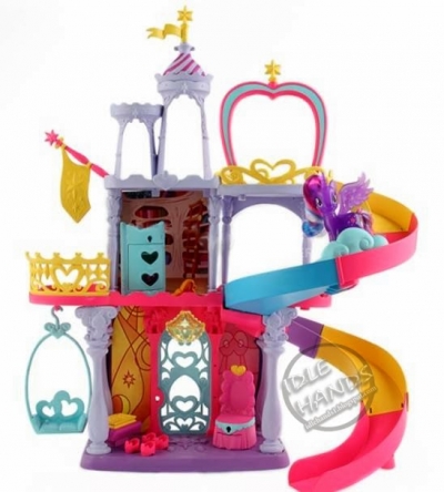 Toy Fair 2014 Hasbro My Little Pony Friendship Rainbow Kingdom Playset 1