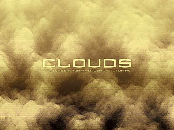 【テクスチャ】エッチングで描かれた雲