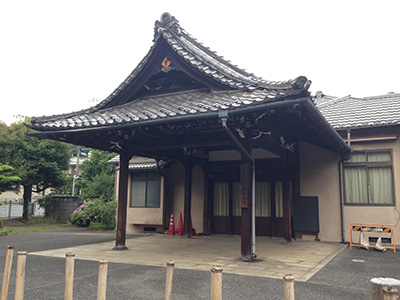 江戸川公園入り口の古い建物