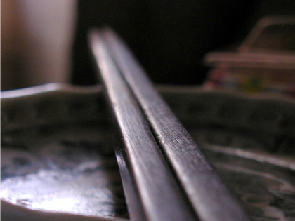コタキナバルの箸